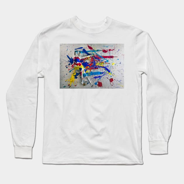 EXTRA  Flesh and Acrylic - Caroline Madison Long Sleeve T-Shirt by benheineart